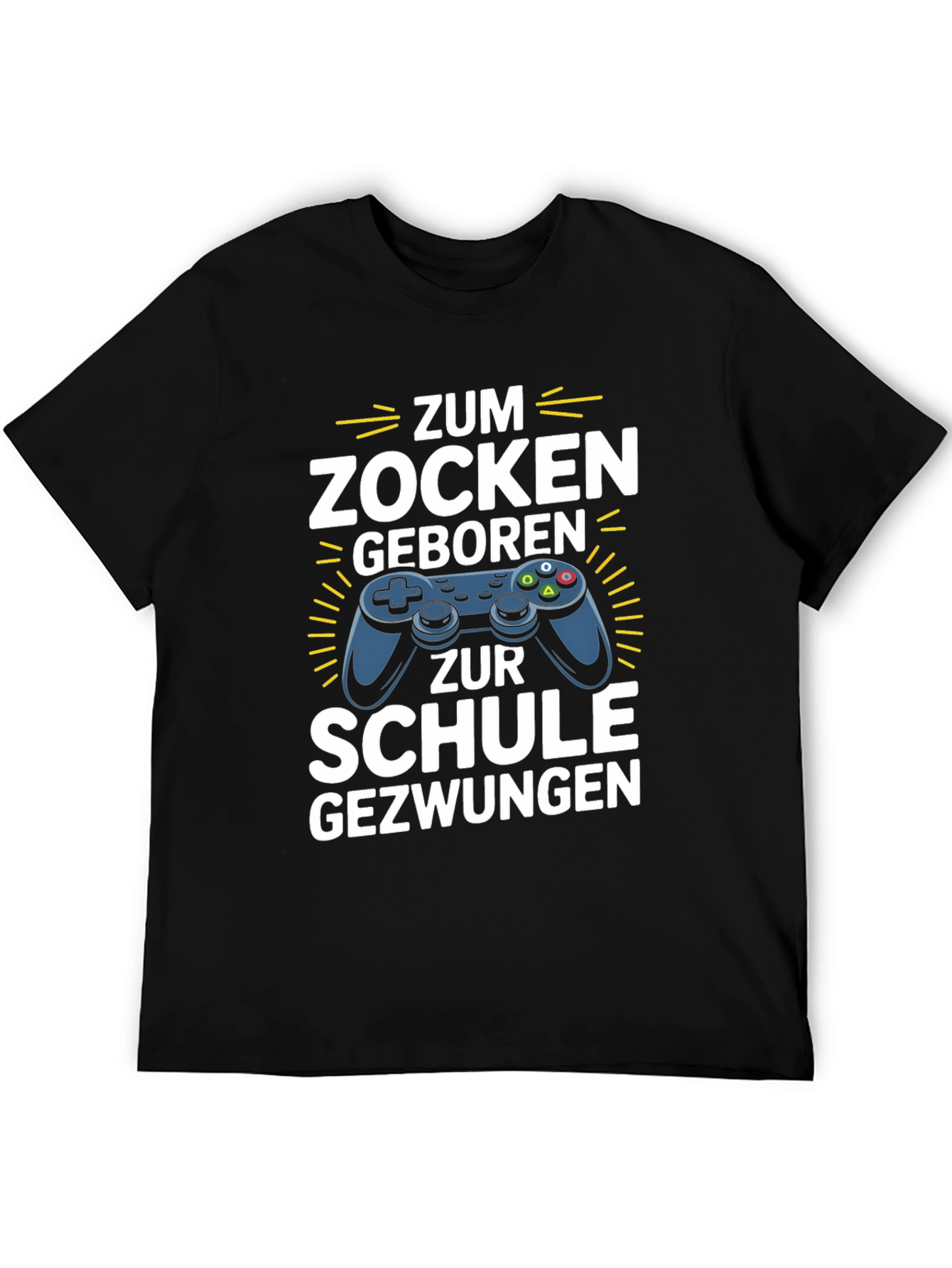 Gamer T-Shirt - Born to Game Forced to School