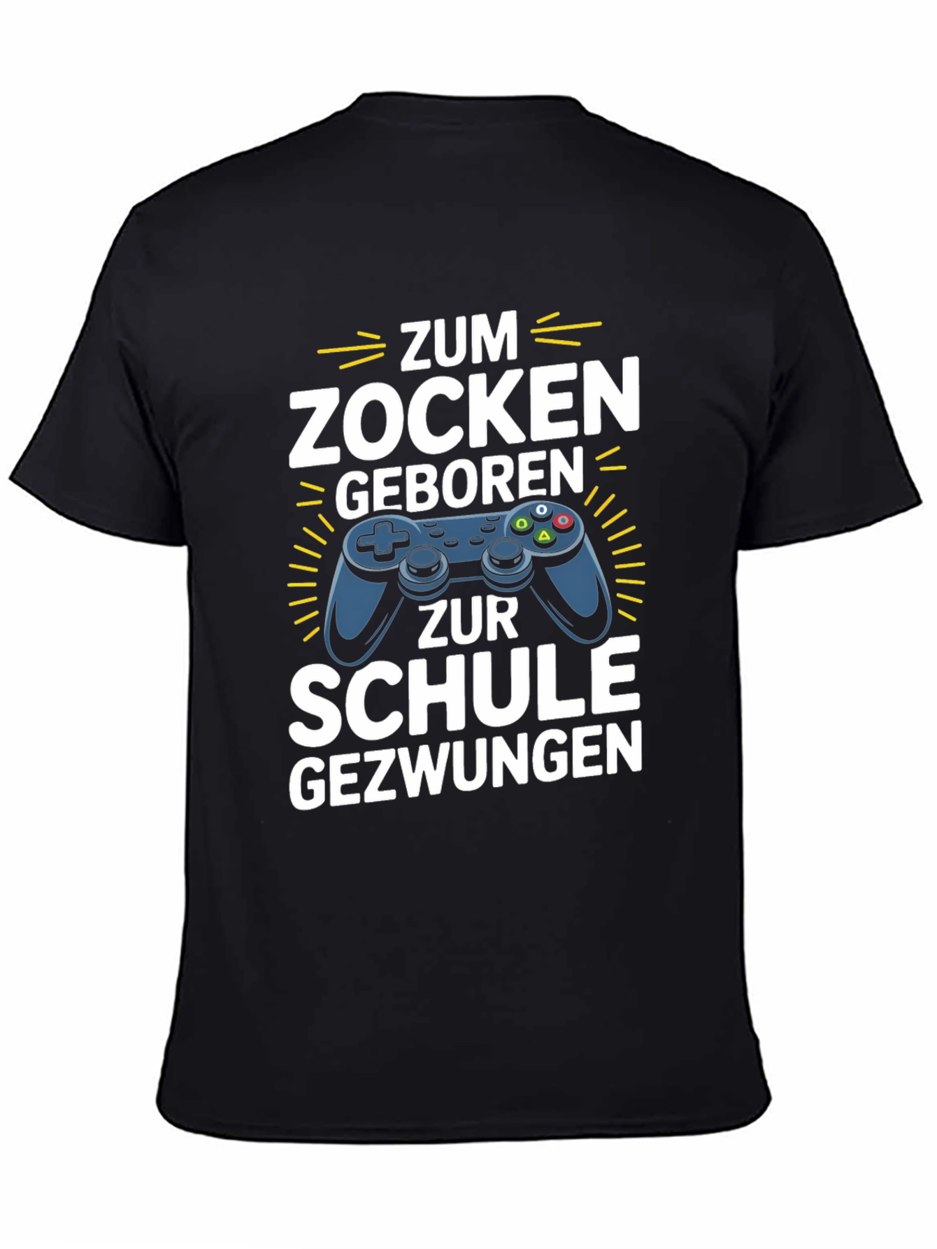Gamer T-Shirt - Born to Game Forced to School