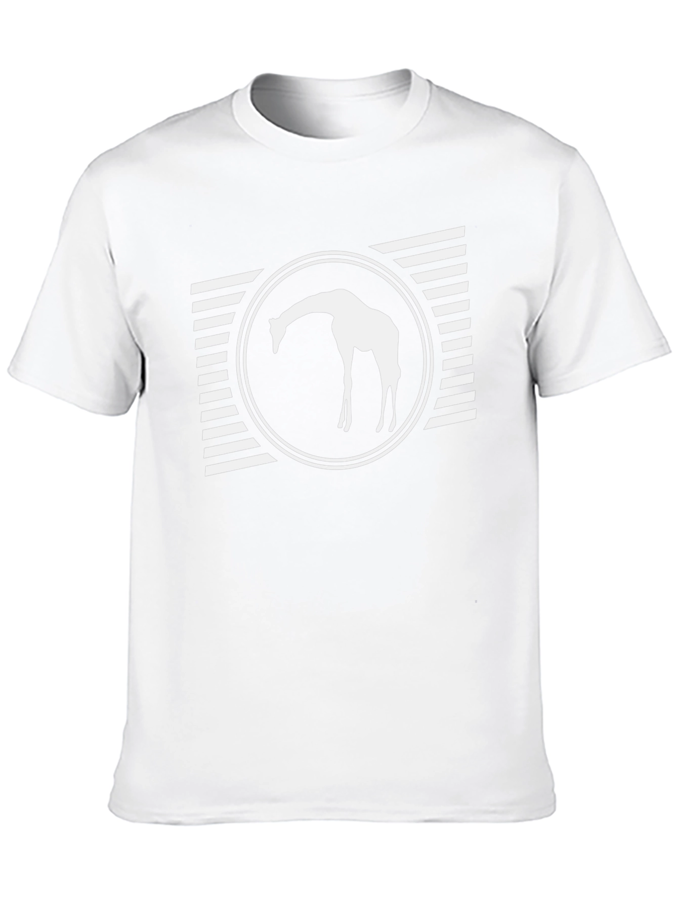 Giraffe Graphic Tee - Black Casual Shirt