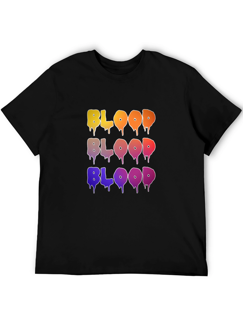 Blood Drip Graphic T-Shirt - Trendy Streetwear