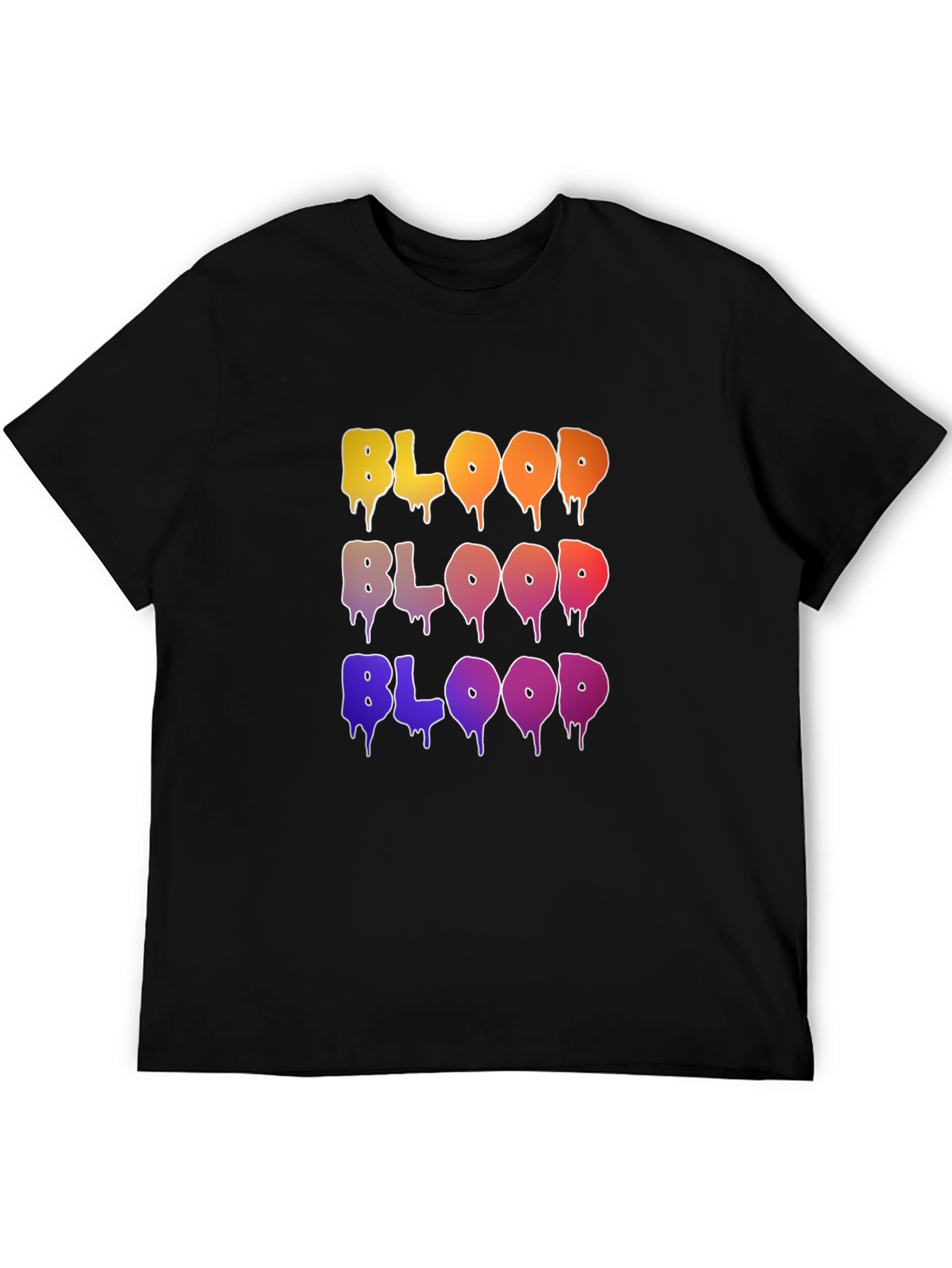 Blood Drip Graphic T-Shirt - Trendy Streetwear
