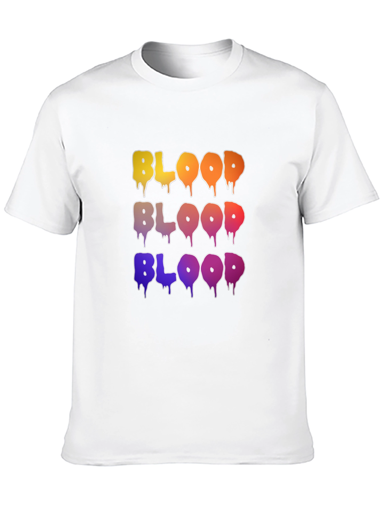 Blood Drip Graphic T-Shirt - Trendy Streetwear