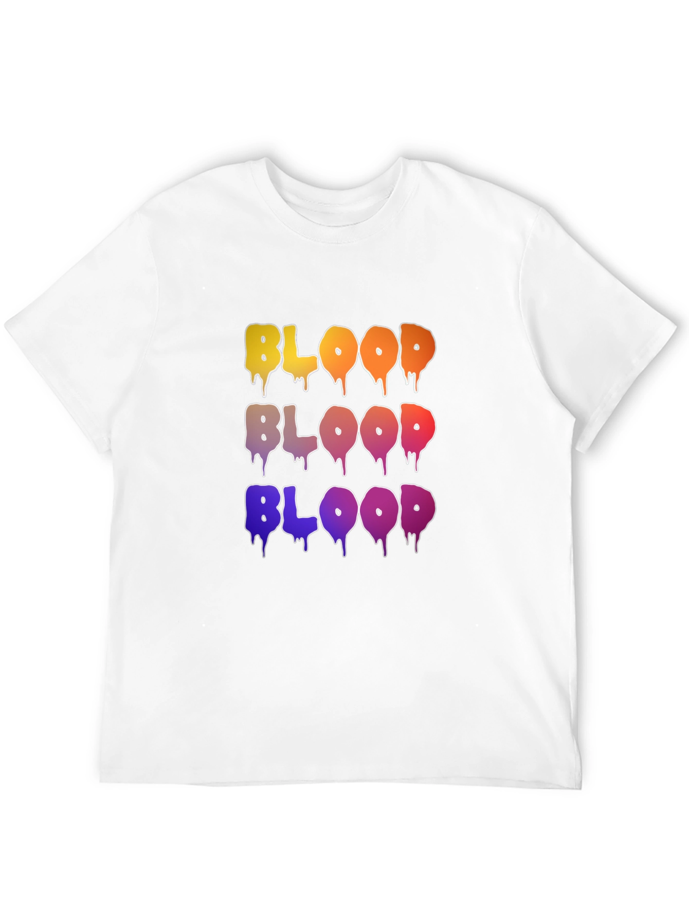 Blood Drip Graphic T-Shirt - Trendy Streetwear