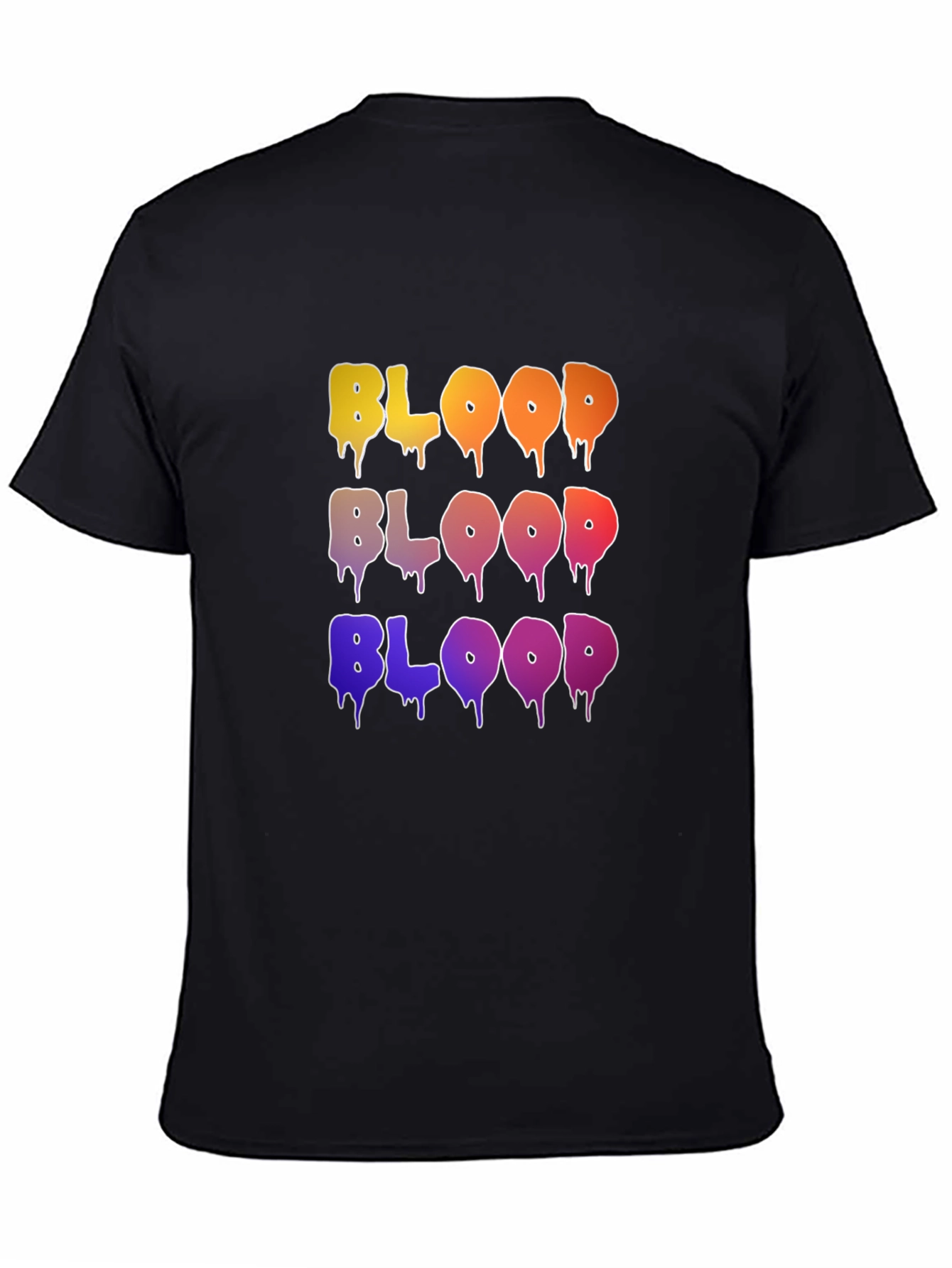 Blood Drip Graphic T-Shirt - Trendy Streetwear