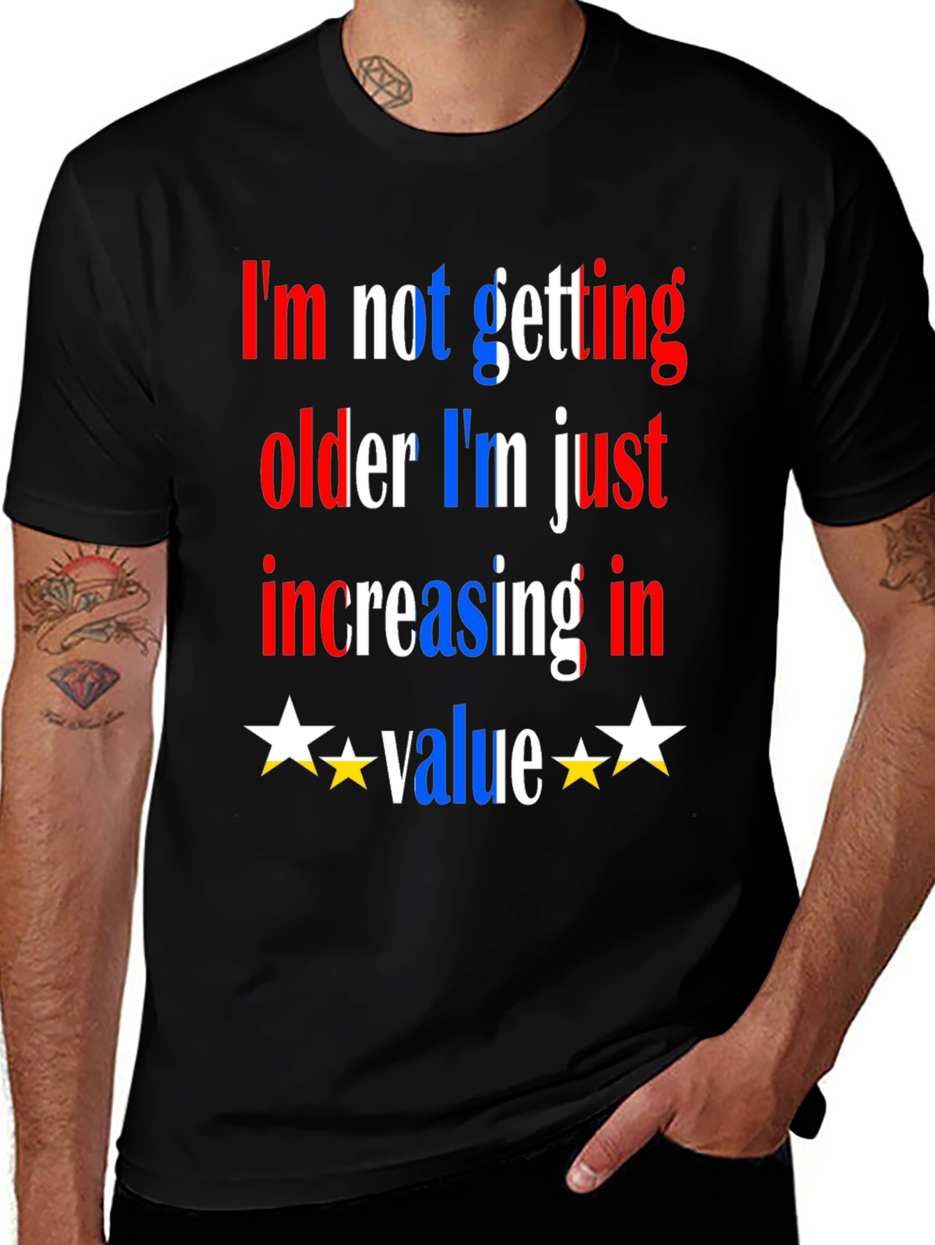 Funny Aging T-Shirt - Increasing in Value