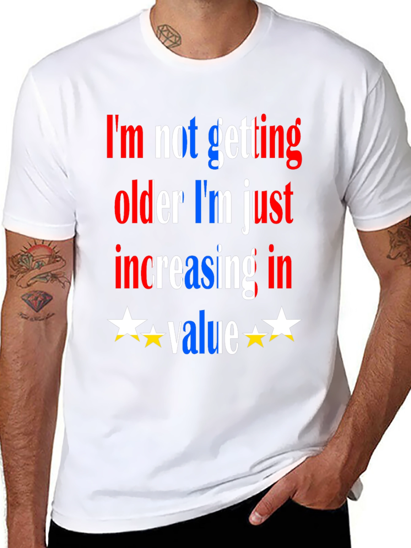 Funny Aging T-Shirt - Increasing in Value
