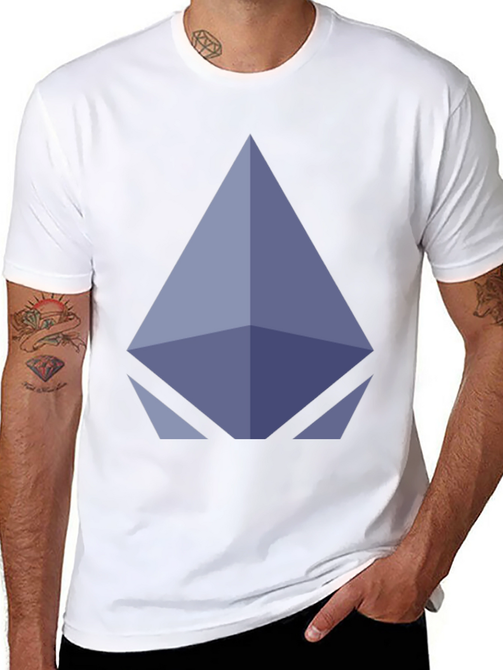 Ethereum Logo T-Shirt - Crypto Fashion
