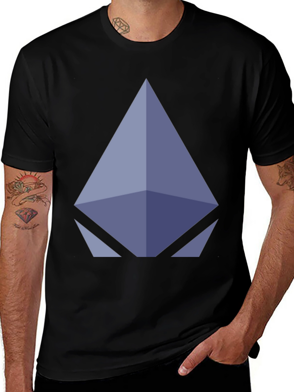 Ethereum Logo T-Shirt - Crypto Fashion