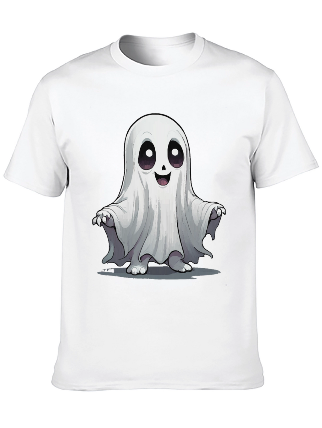 Ghost Graphic Tee - Spooky Season Apparel