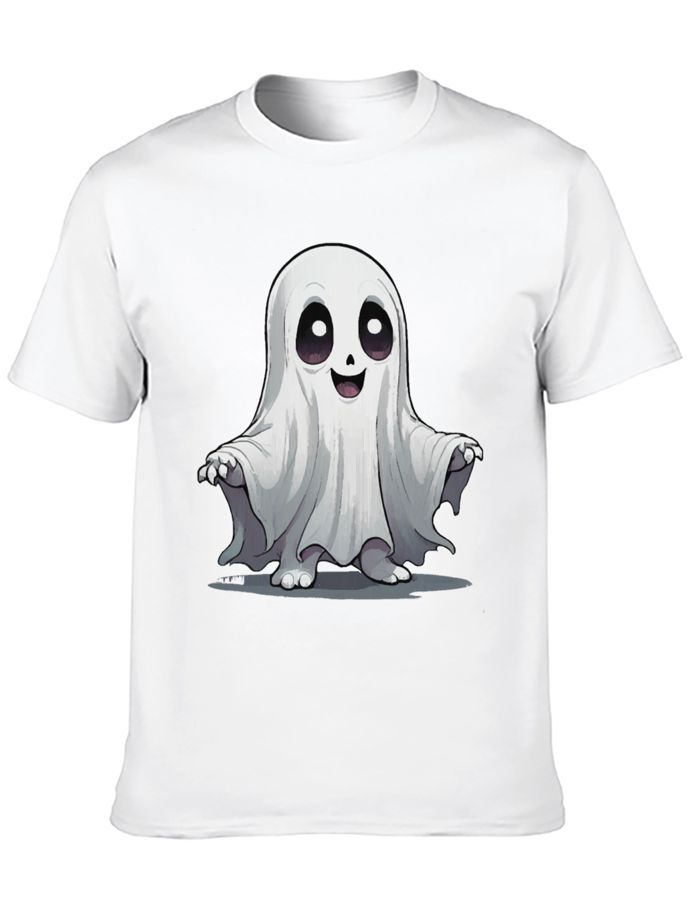 Ghost Graphic Tee - Spooky Season Apparel