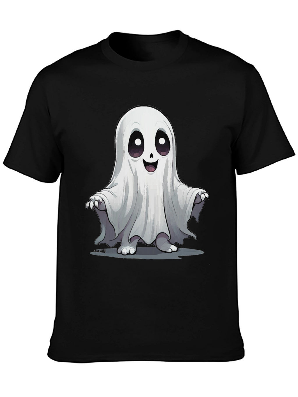 Ghost Graphic Tee - Spooky Season Apparel