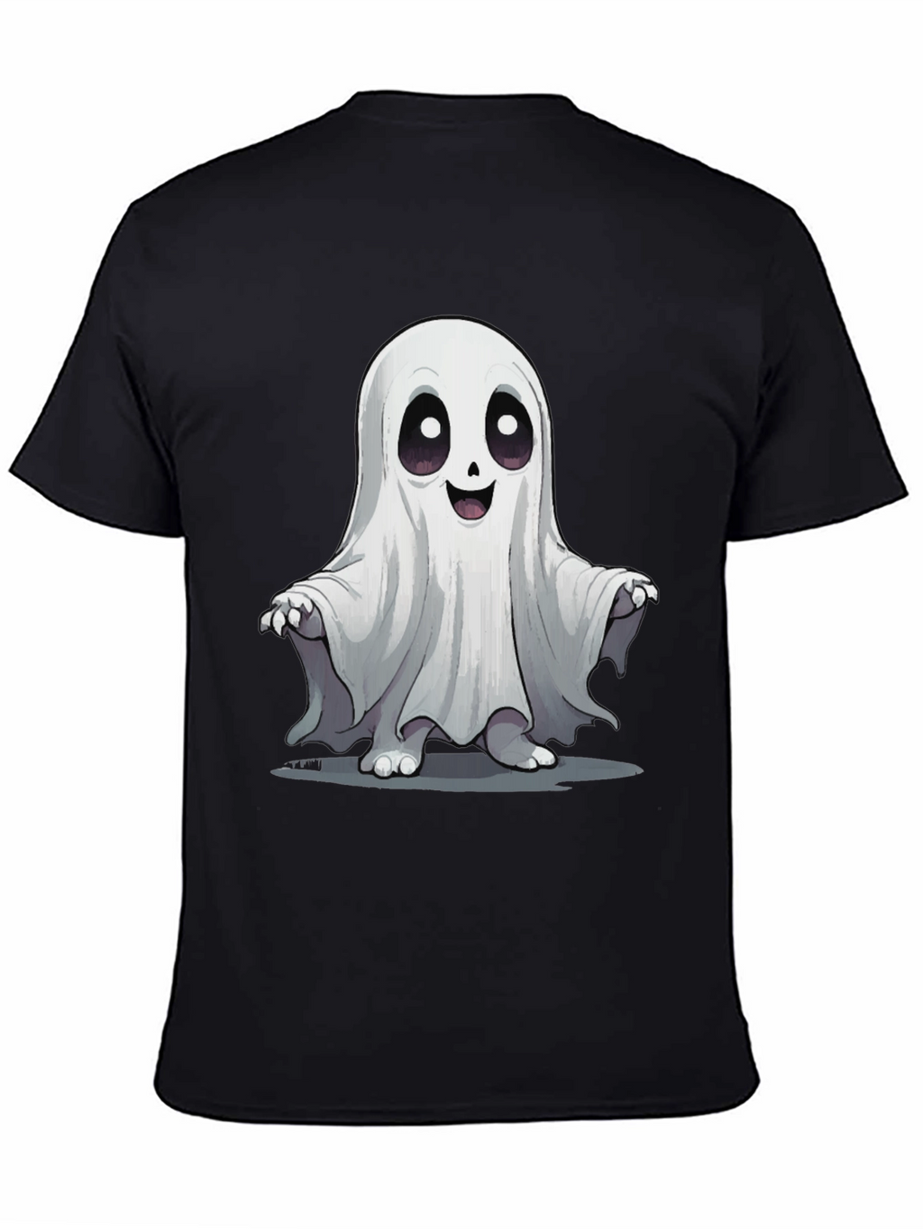Ghost Graphic Tee - Spooky Season Apparel
