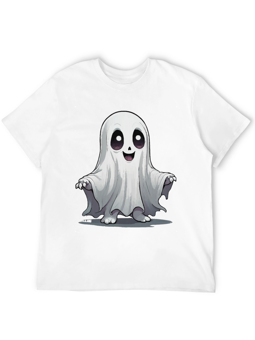 Ghost Graphic Tee - Spooky Season Apparel