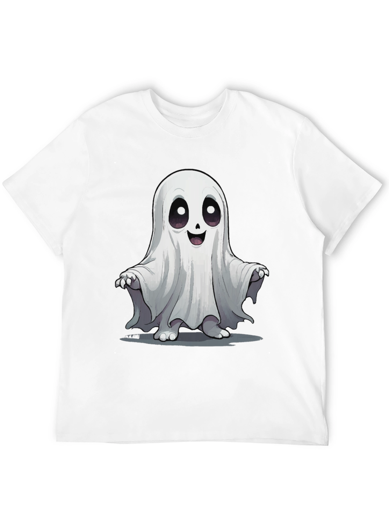 Ghost Graphic Tee - Spooky Season Apparel