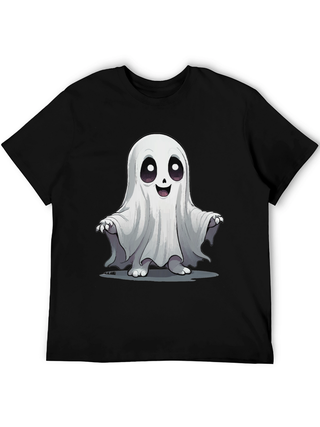 Ghost Graphic Tee - Spooky Season Apparel