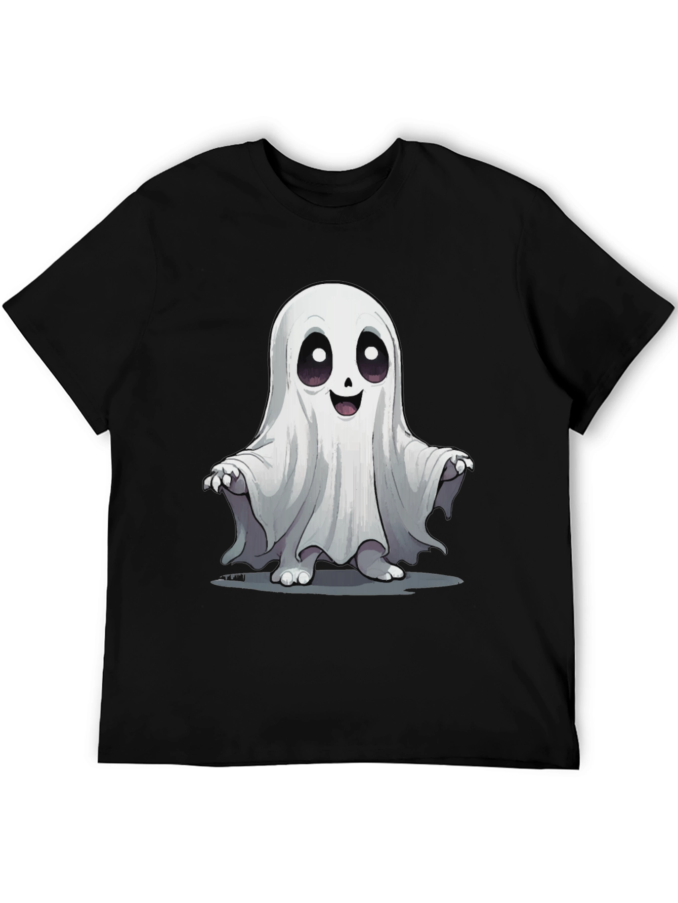Ghost Graphic Tee - Spooky Season Apparel