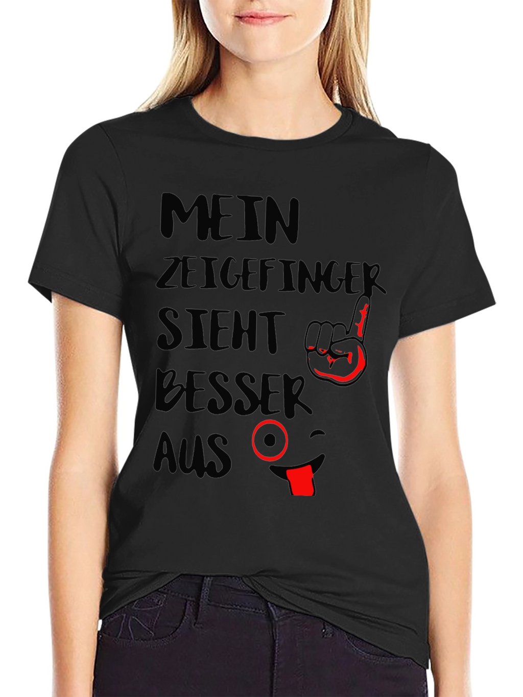 Mein Zeigefinger Lustig T-Shirt