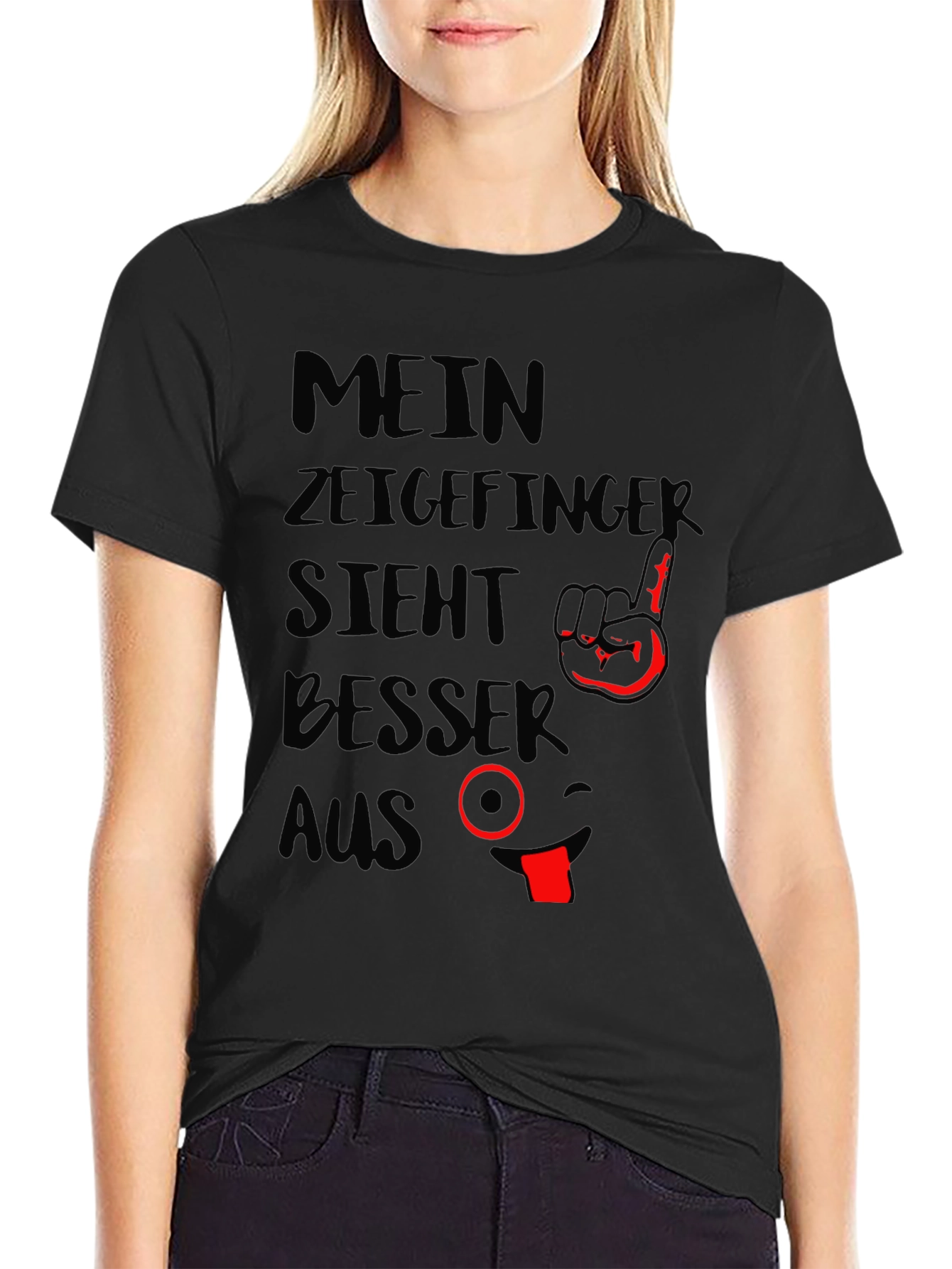 Mein Zeigefinger Lustig T-Shirt