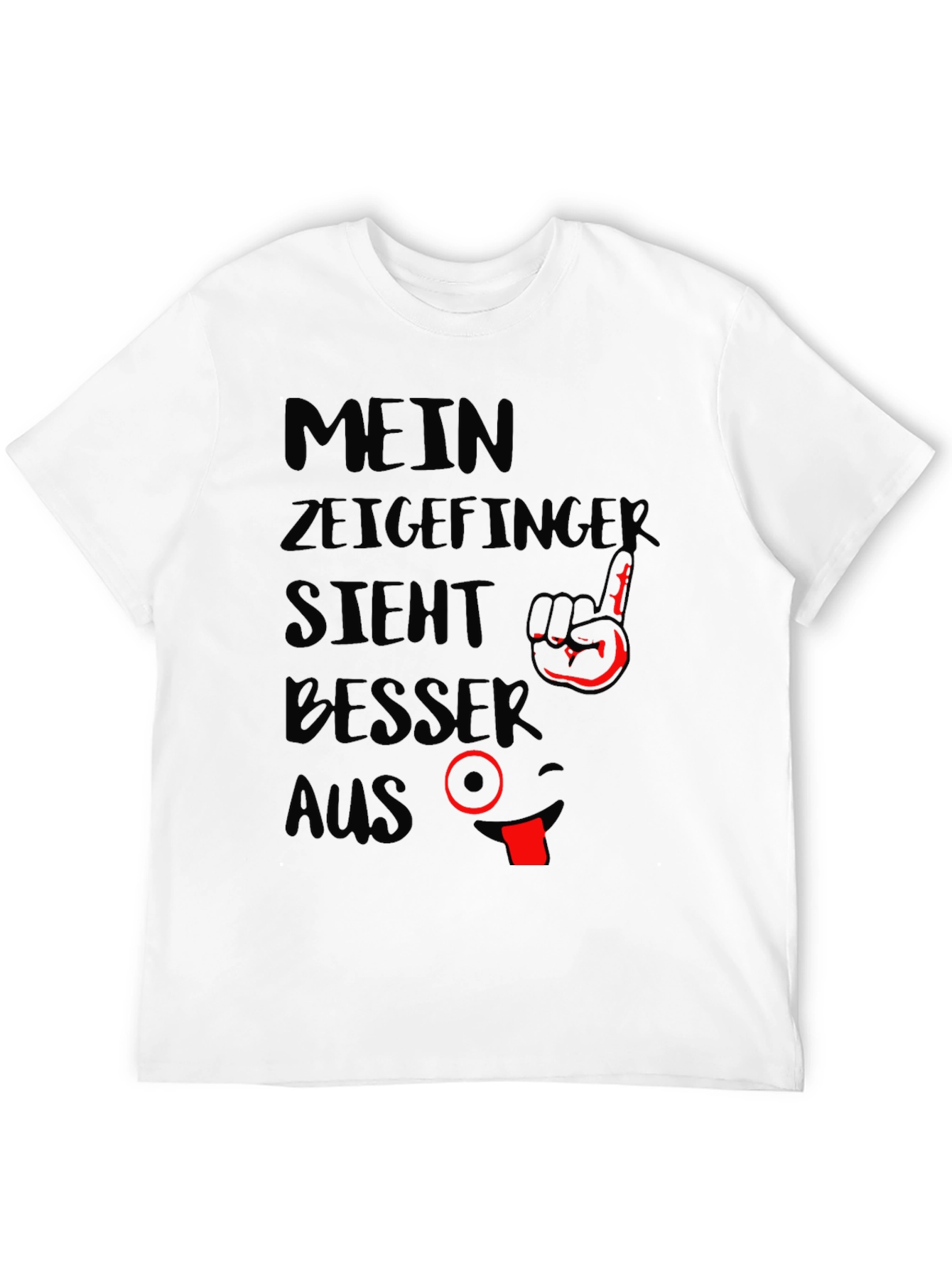 Mein Zeigefinger Lustig T-Shirt