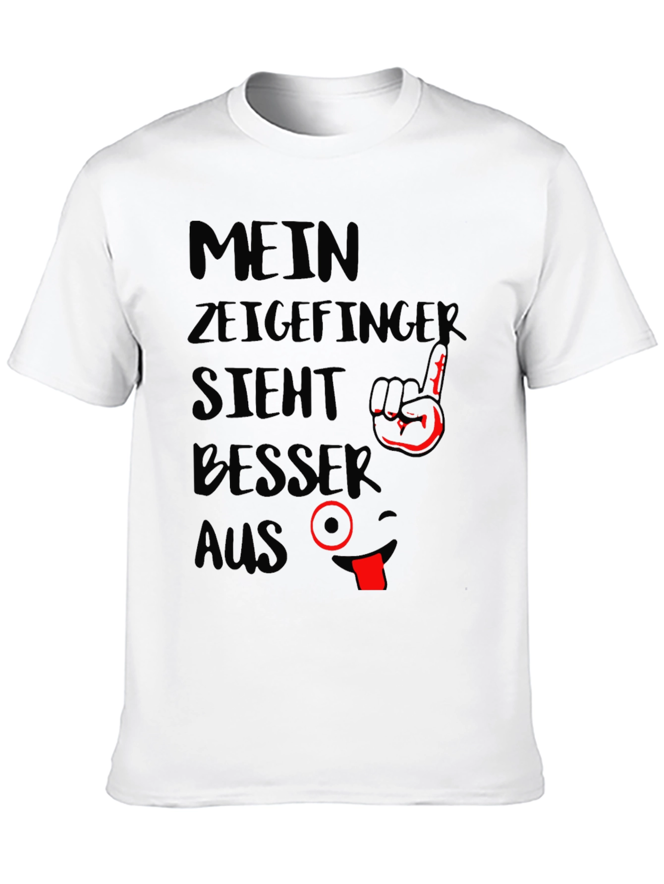 Mein Zeigefinger Lustig T-Shirt