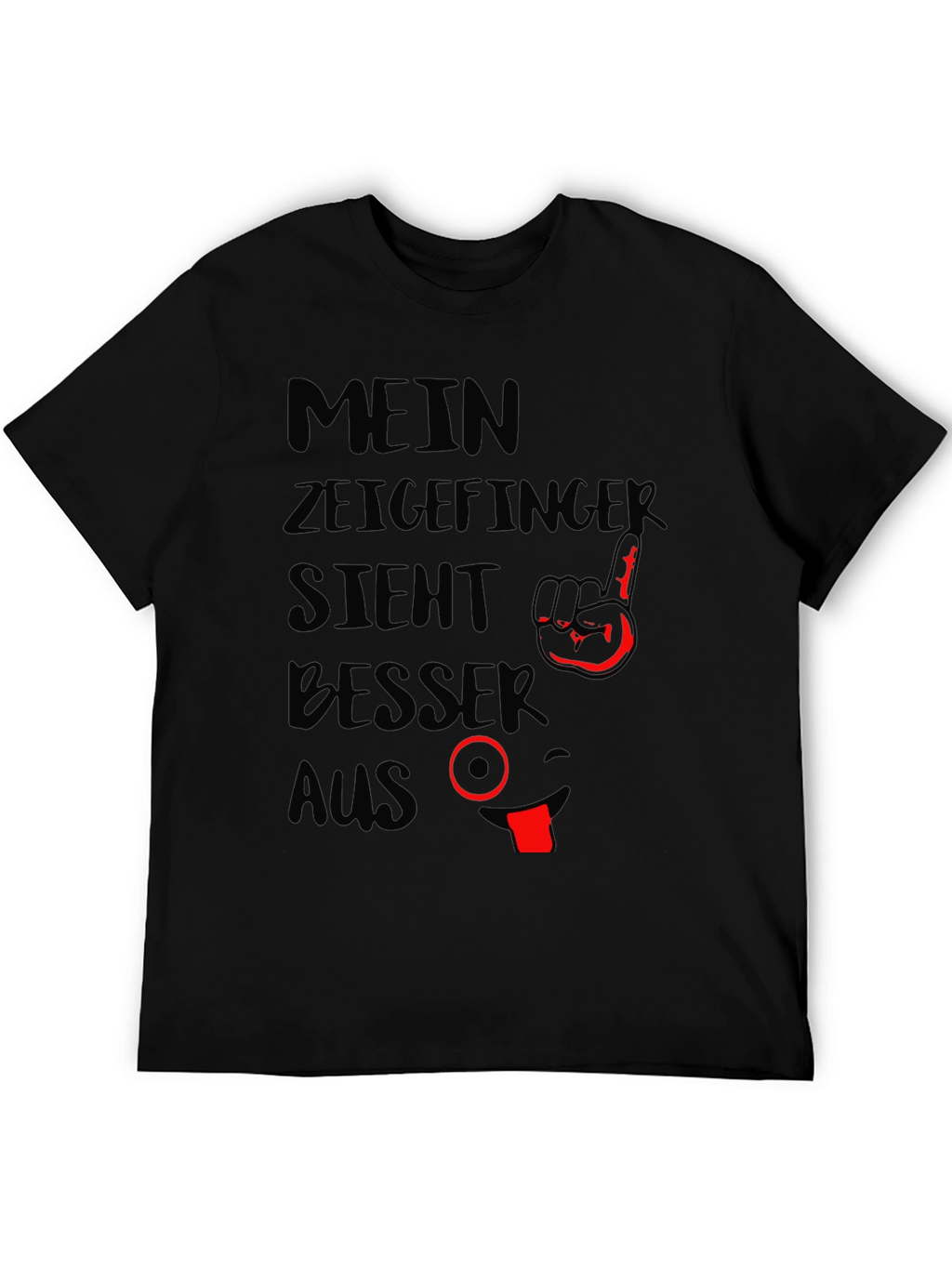 Mein Zeigefinger Lustig T-Shirt