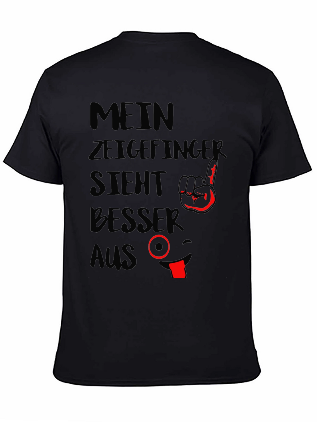Mein Zeigefinger Lustig T-Shirt