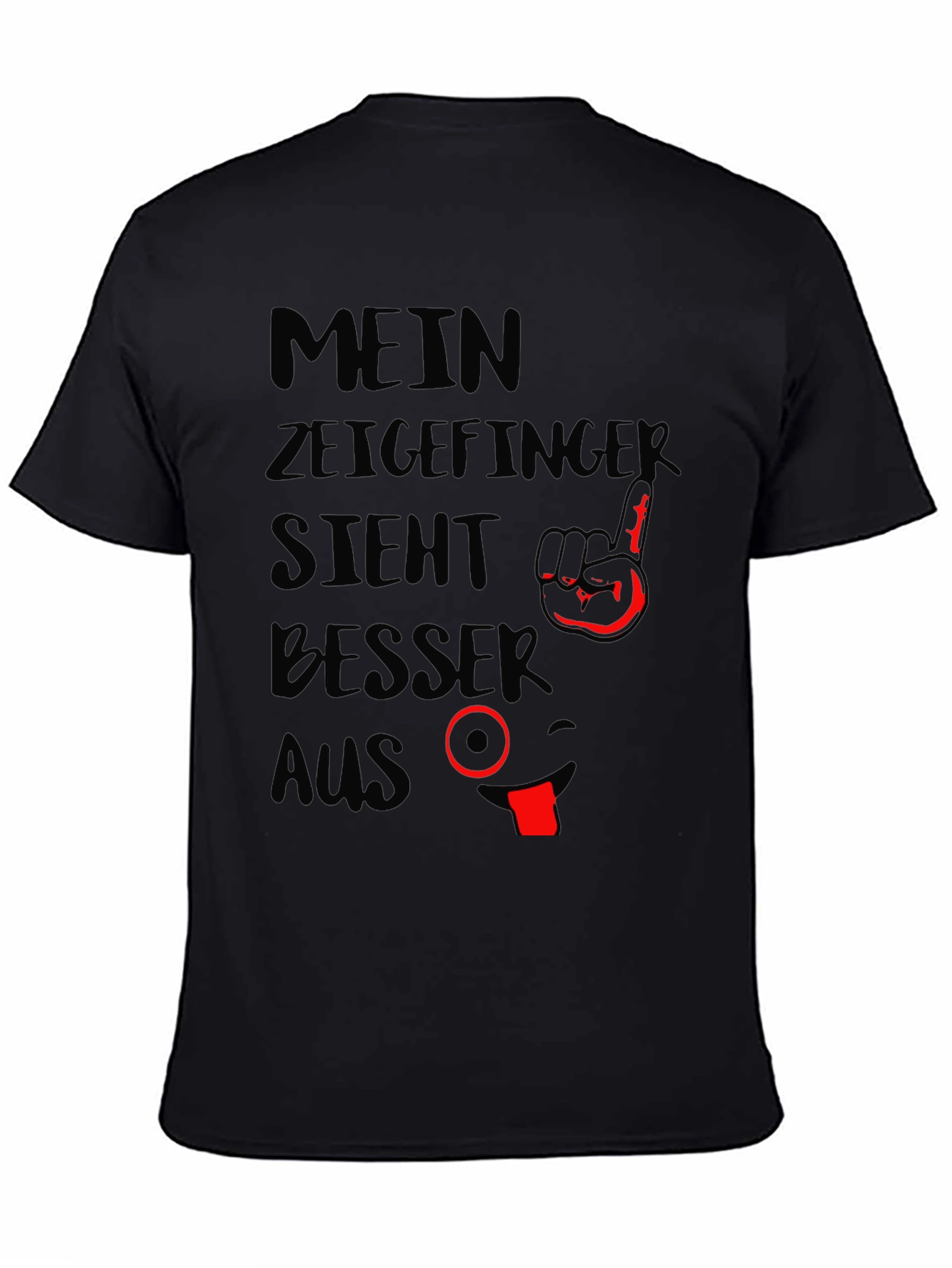 Mein Zeigefinger Lustig T-Shirt