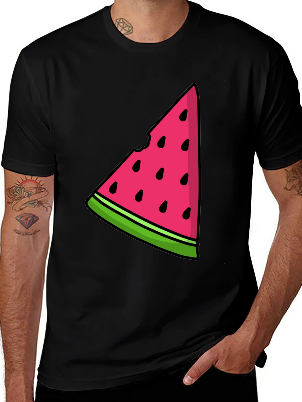 Watermelon Graphic Tee - Summer Style