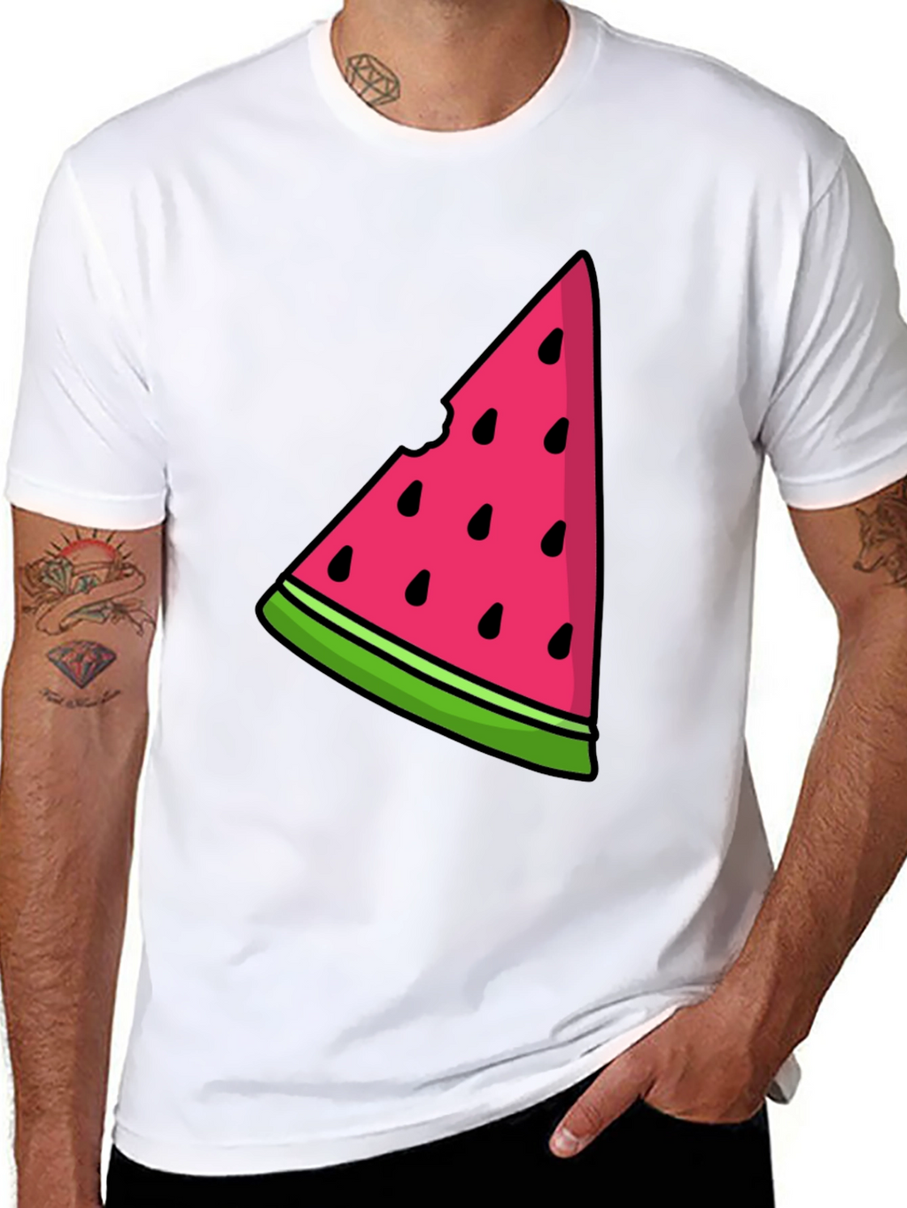 Watermelon Graphic Tee - Summer Style