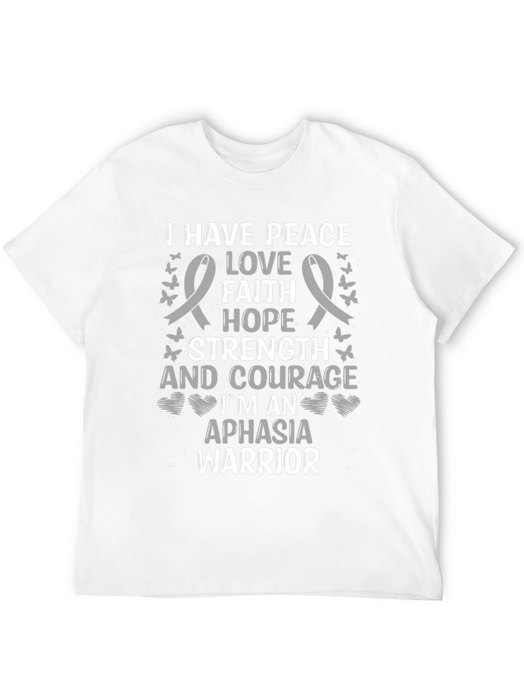 Aphasia Warrior Graphic T-Shirt