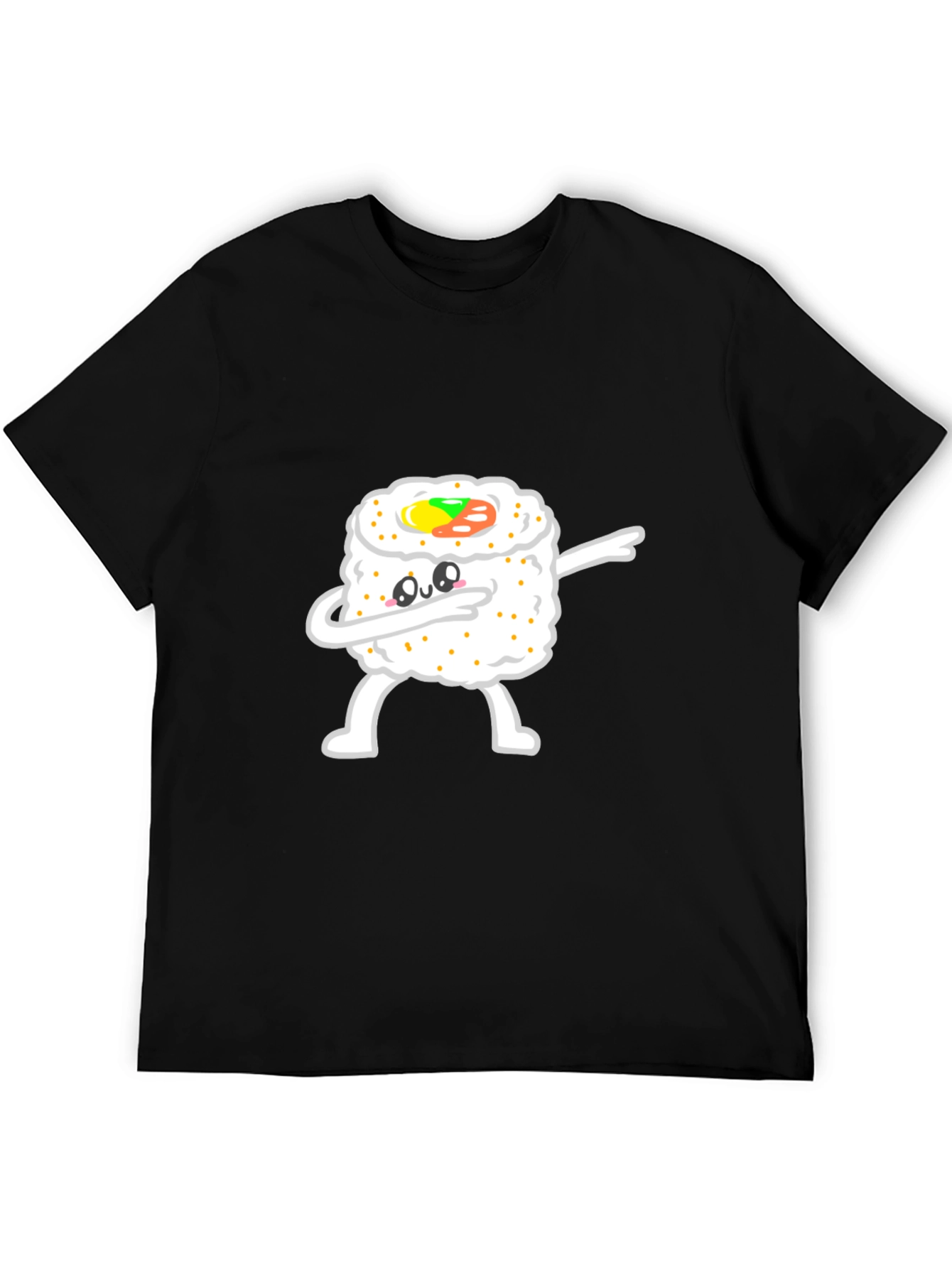 Dabbing Sushi Roll T-Shirt - Cute Foodie Tee