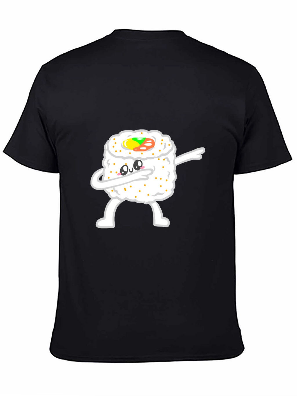 Dabbing Sushi Roll T-Shirt - Cute Foodie Tee