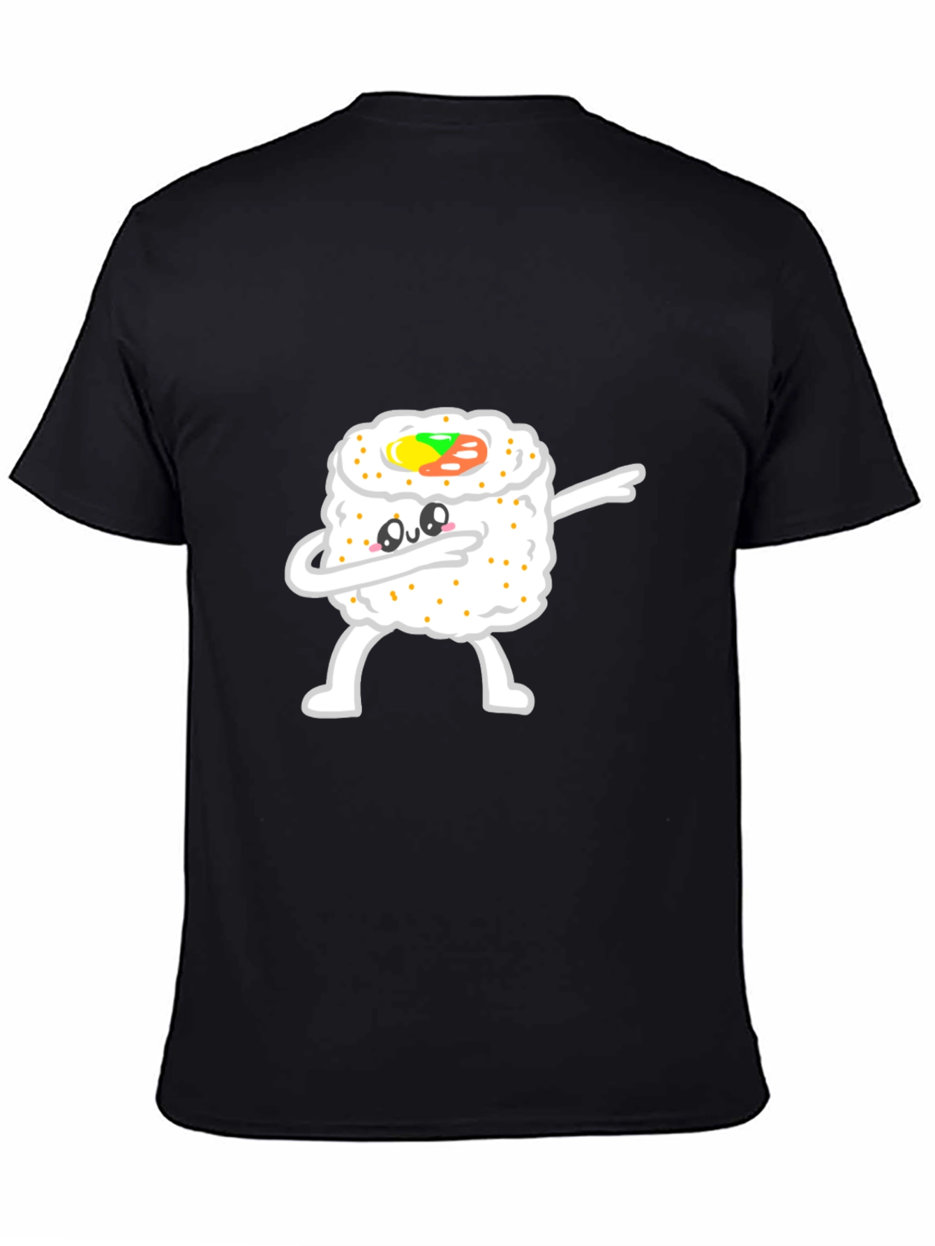Dabbing Sushi Roll T-Shirt - Cute Foodie Tee