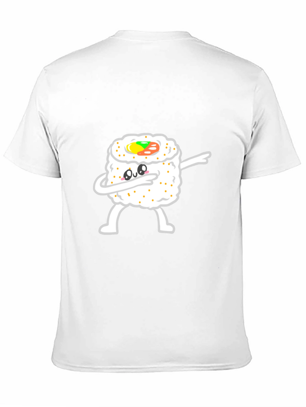 Dabbing Sushi Roll T-Shirt - Cute Foodie Tee