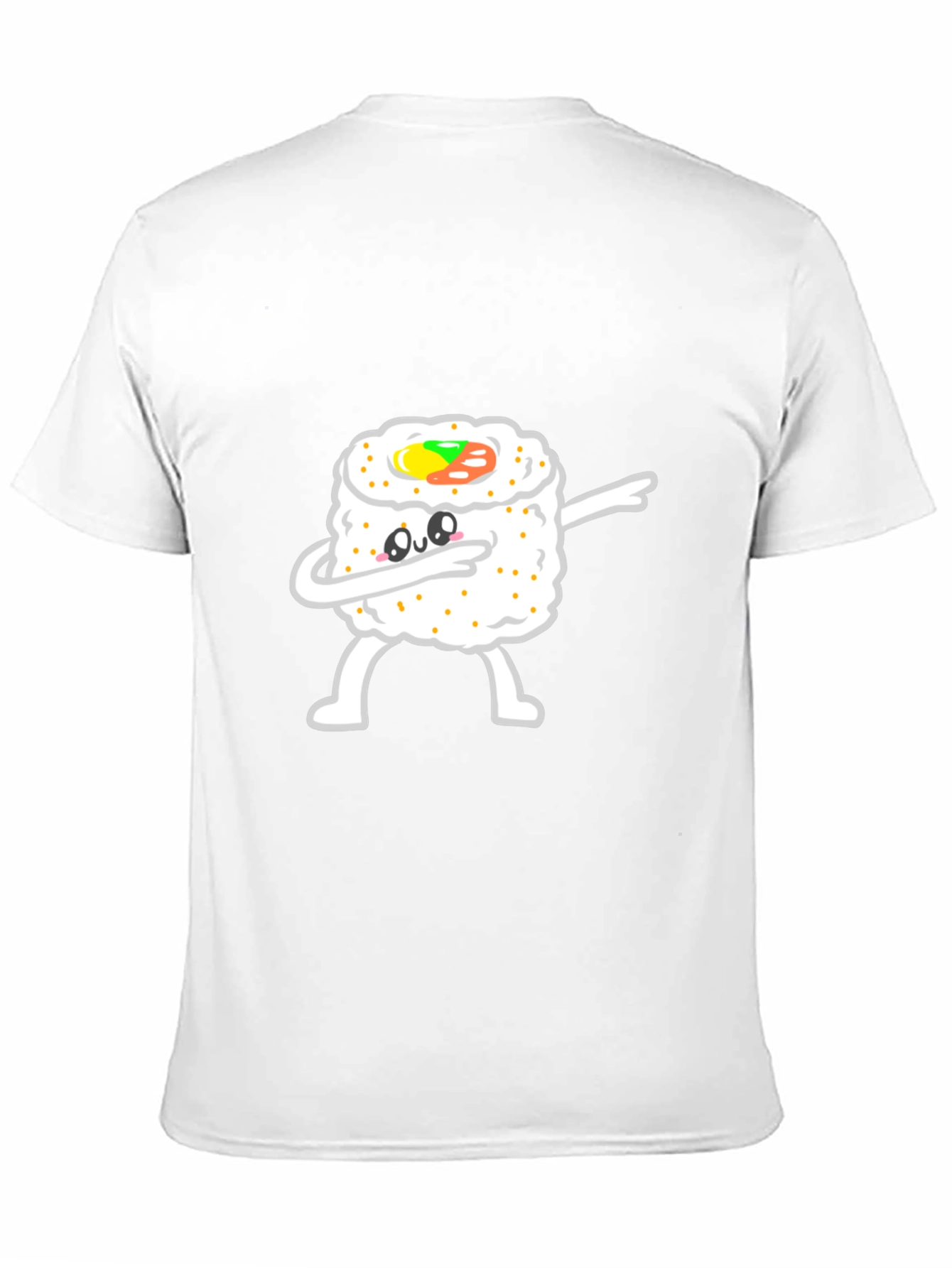 Dabbing Sushi Roll T-Shirt - Cute Foodie Tee