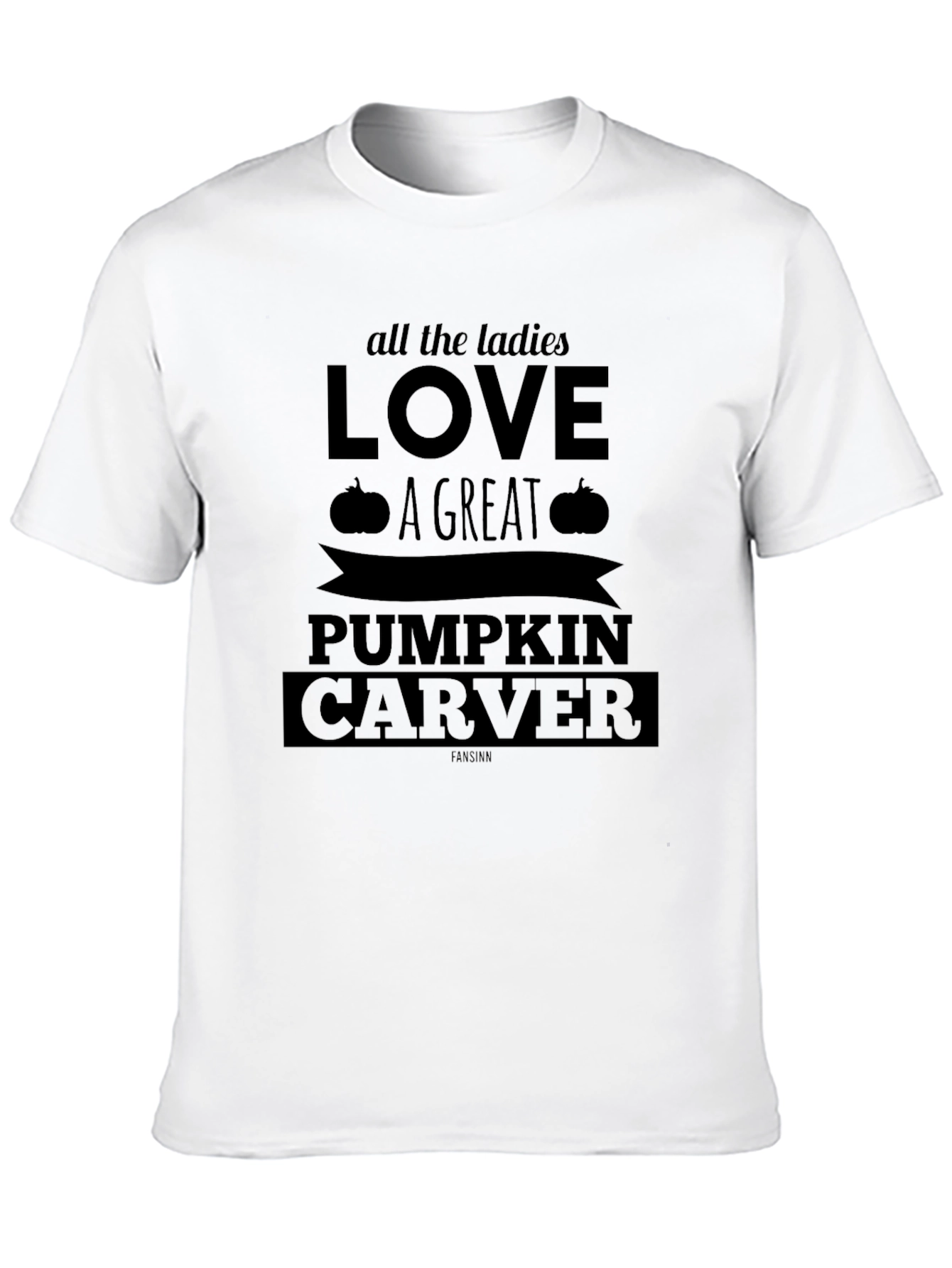 Pumpkin Carver Graphic T-Shirt - All the Ladies Love