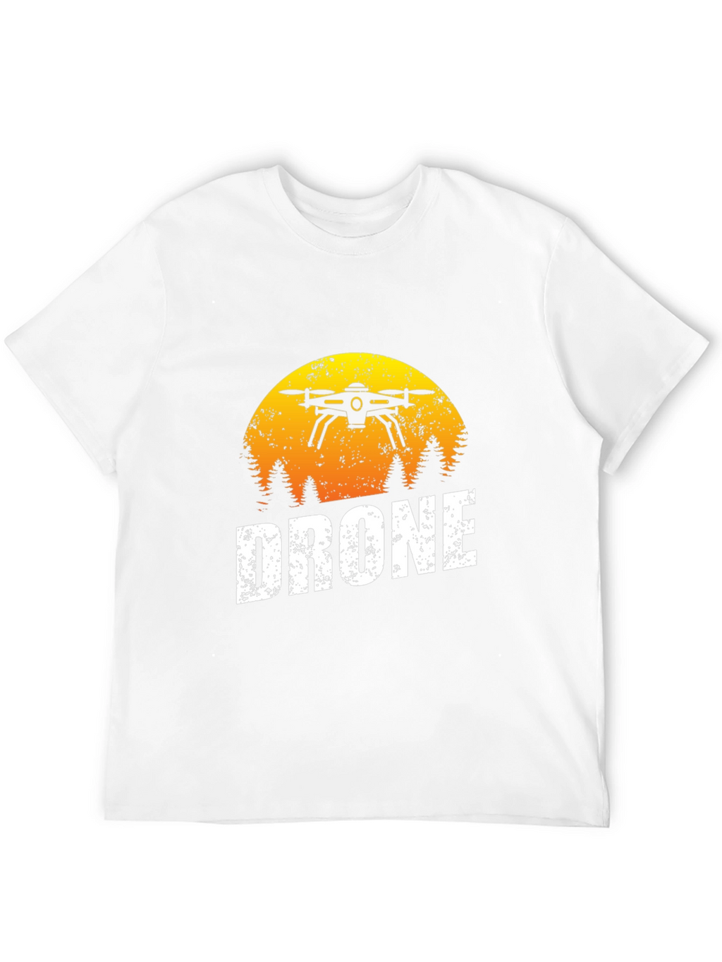 Drone T-Shirt - Sunset Graphic Tee