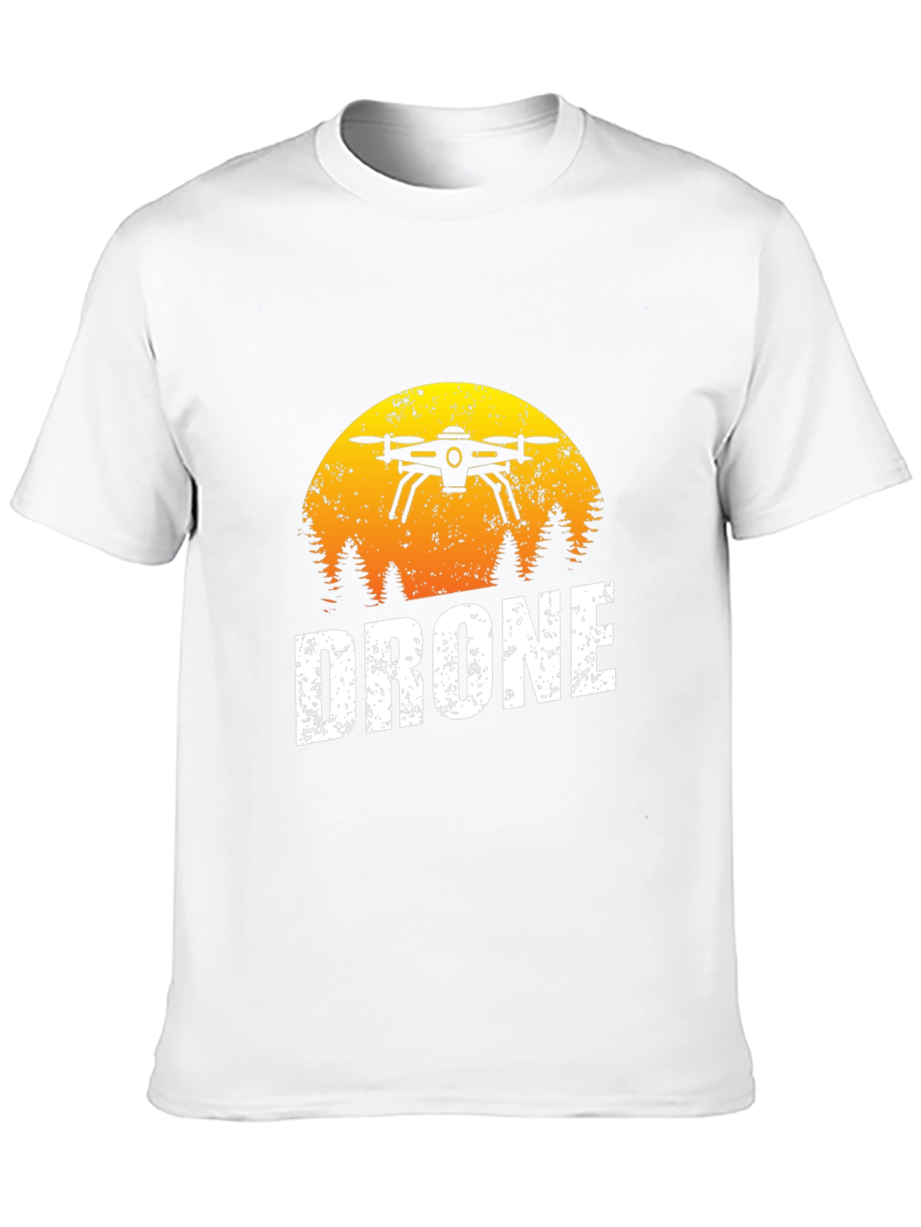 Drone T-Shirt - Sunset Graphic Tee