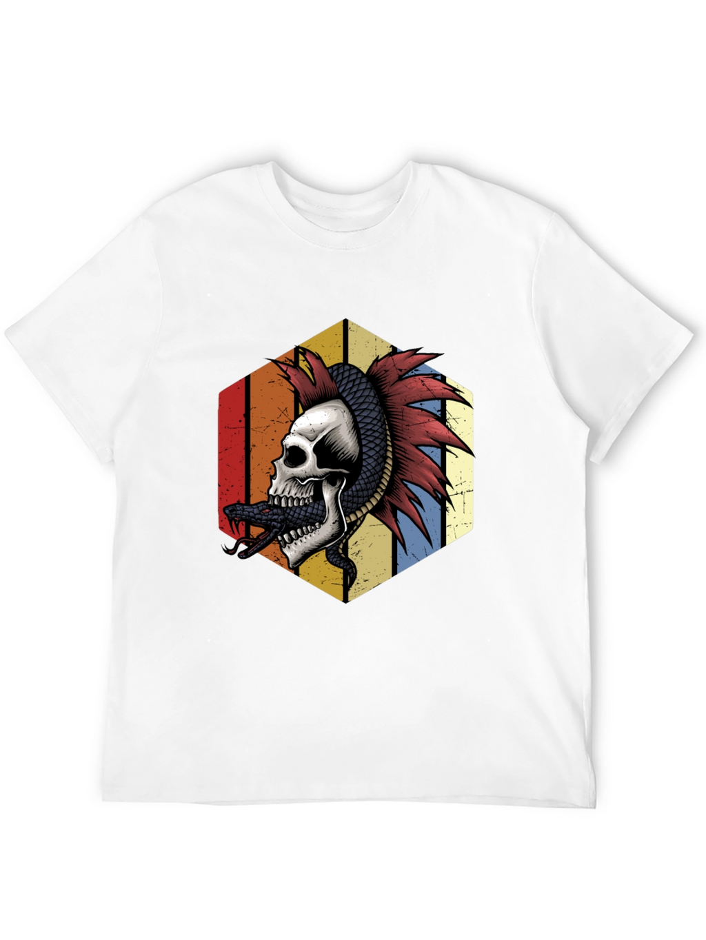 Skull & Snake Graphic Tee