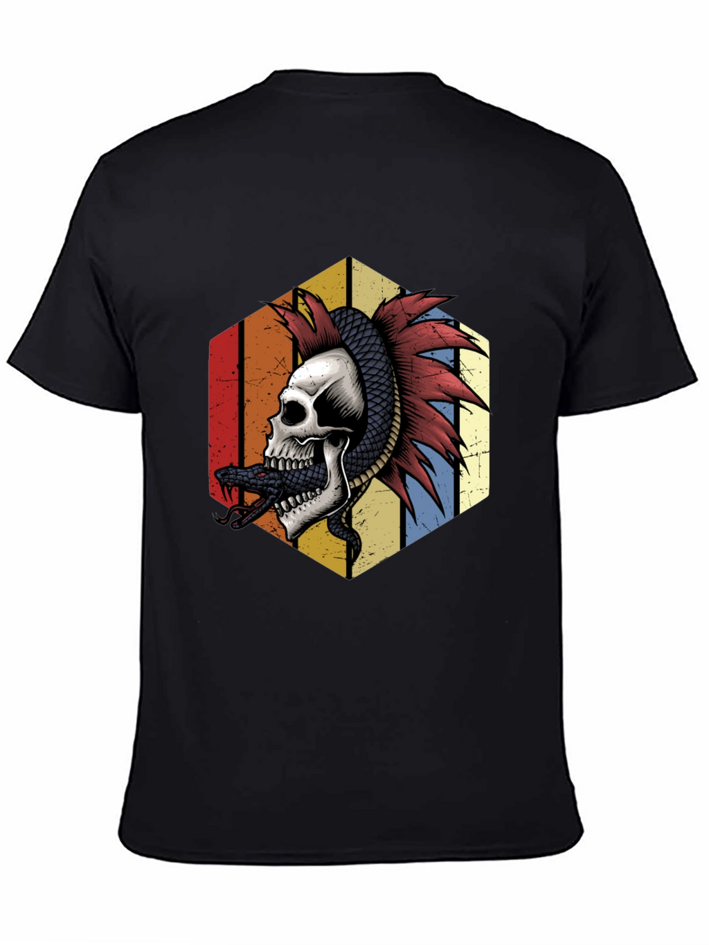 Skull & Snake Graphic Tee