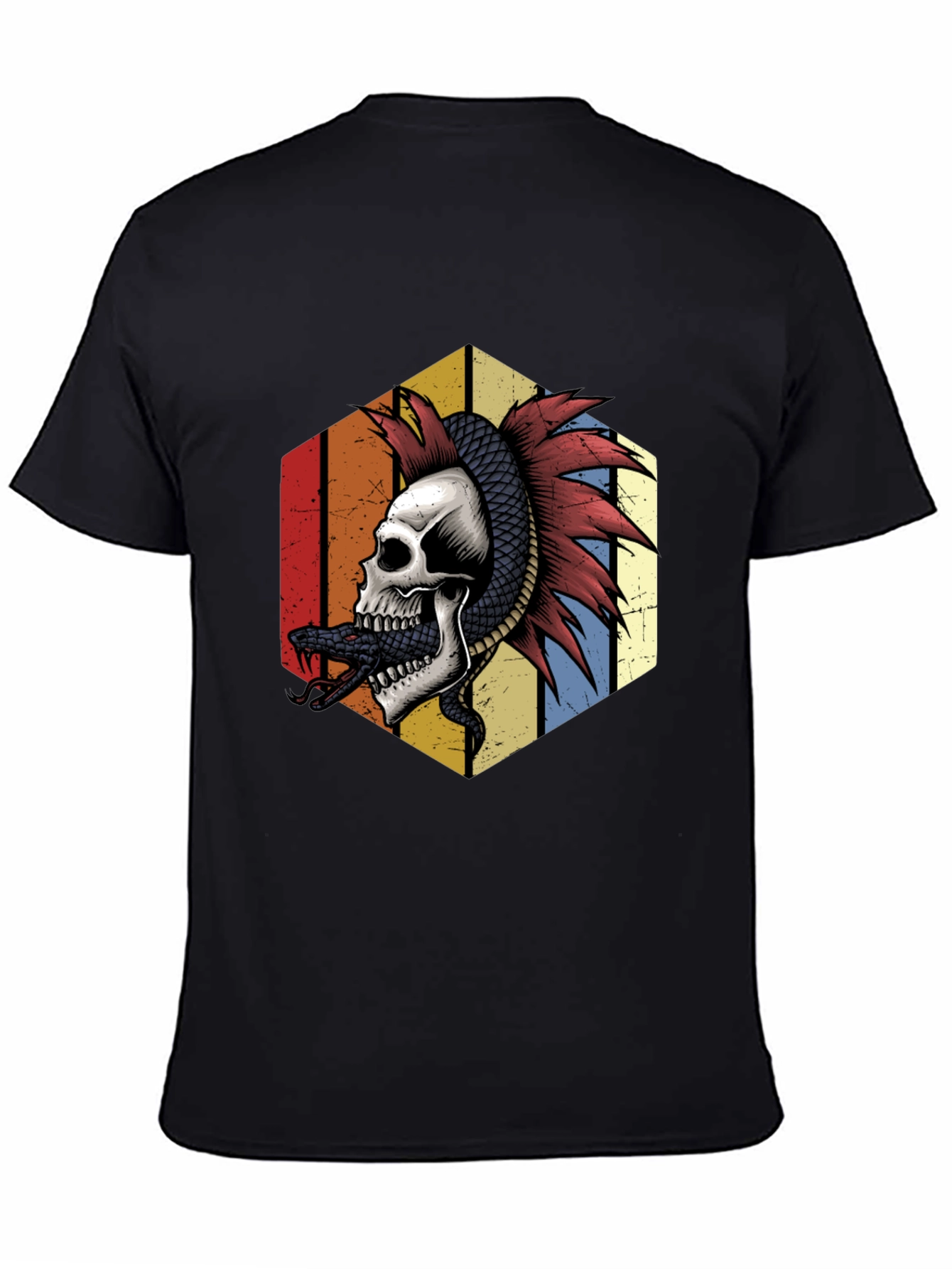 Skull & Snake Graphic Tee