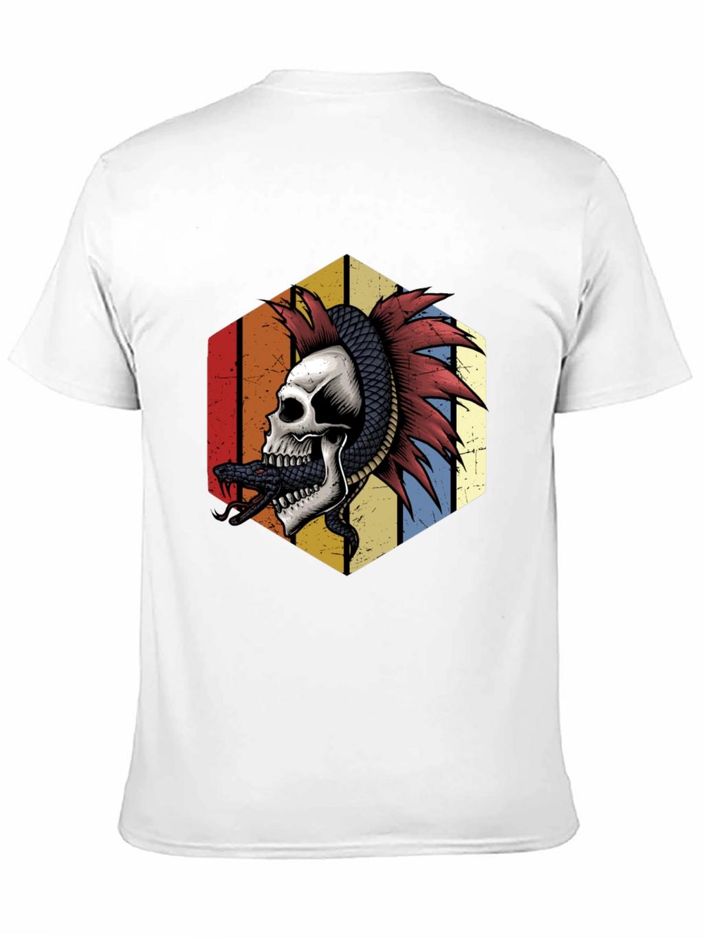 Skull & Snake Graphic Tee