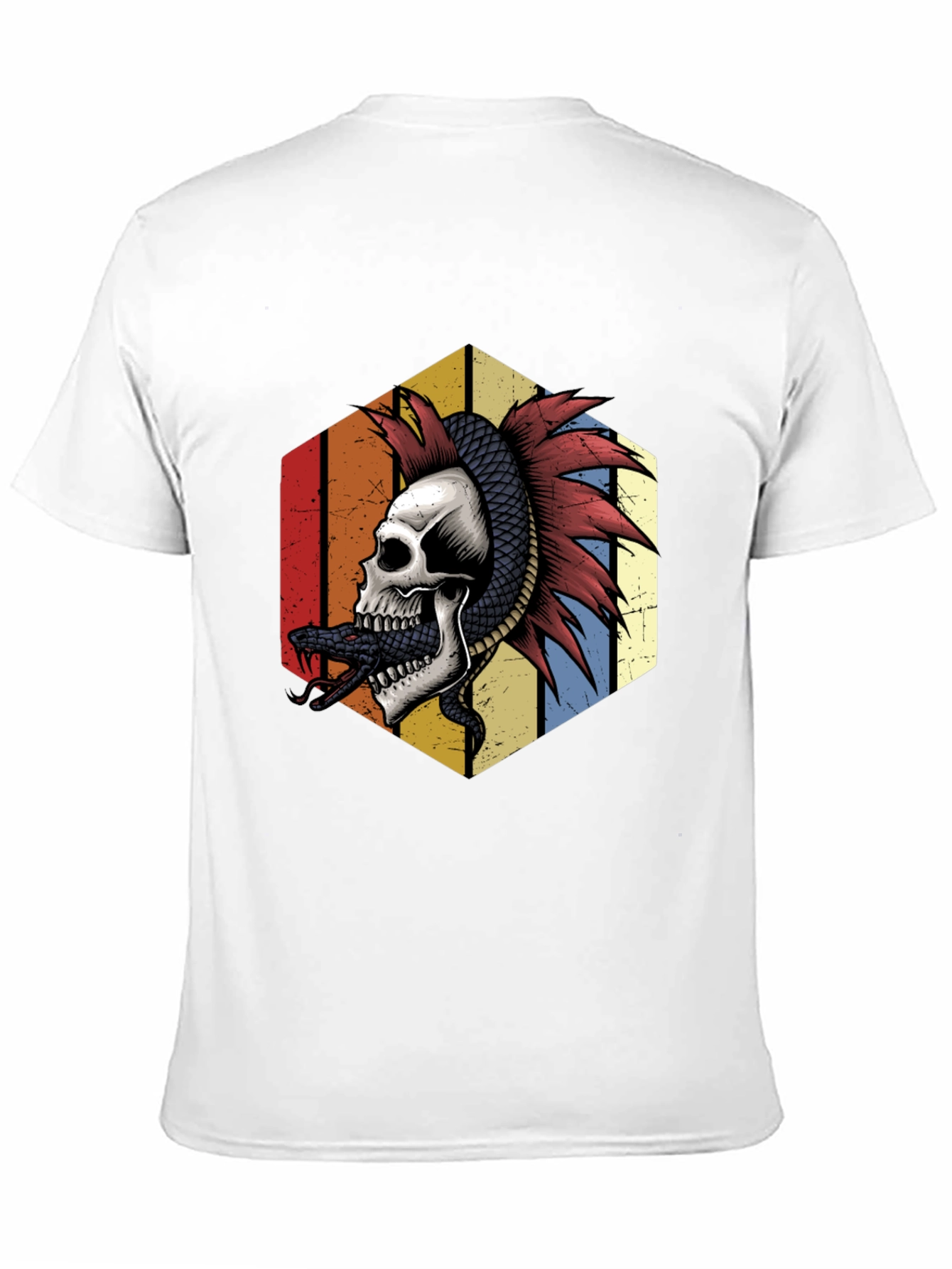 Skull & Snake Graphic Tee