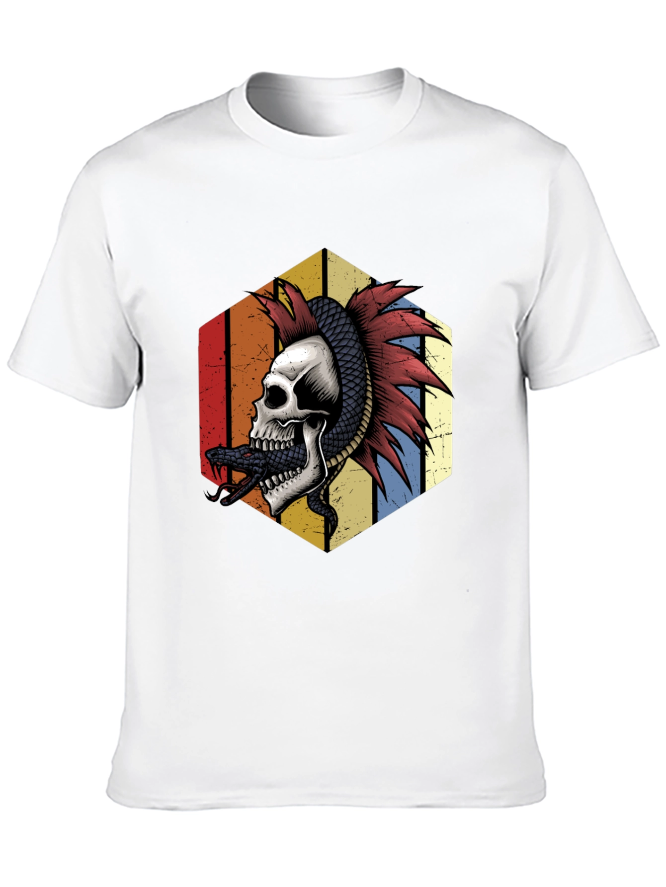 Skull & Snake Graphic Tee