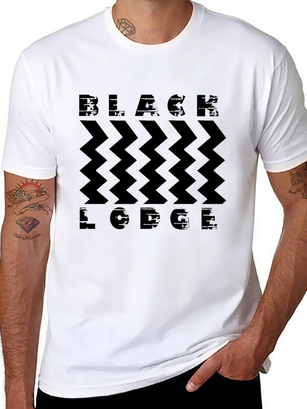 Black Lodge Tee - Twin Peaks Inspired