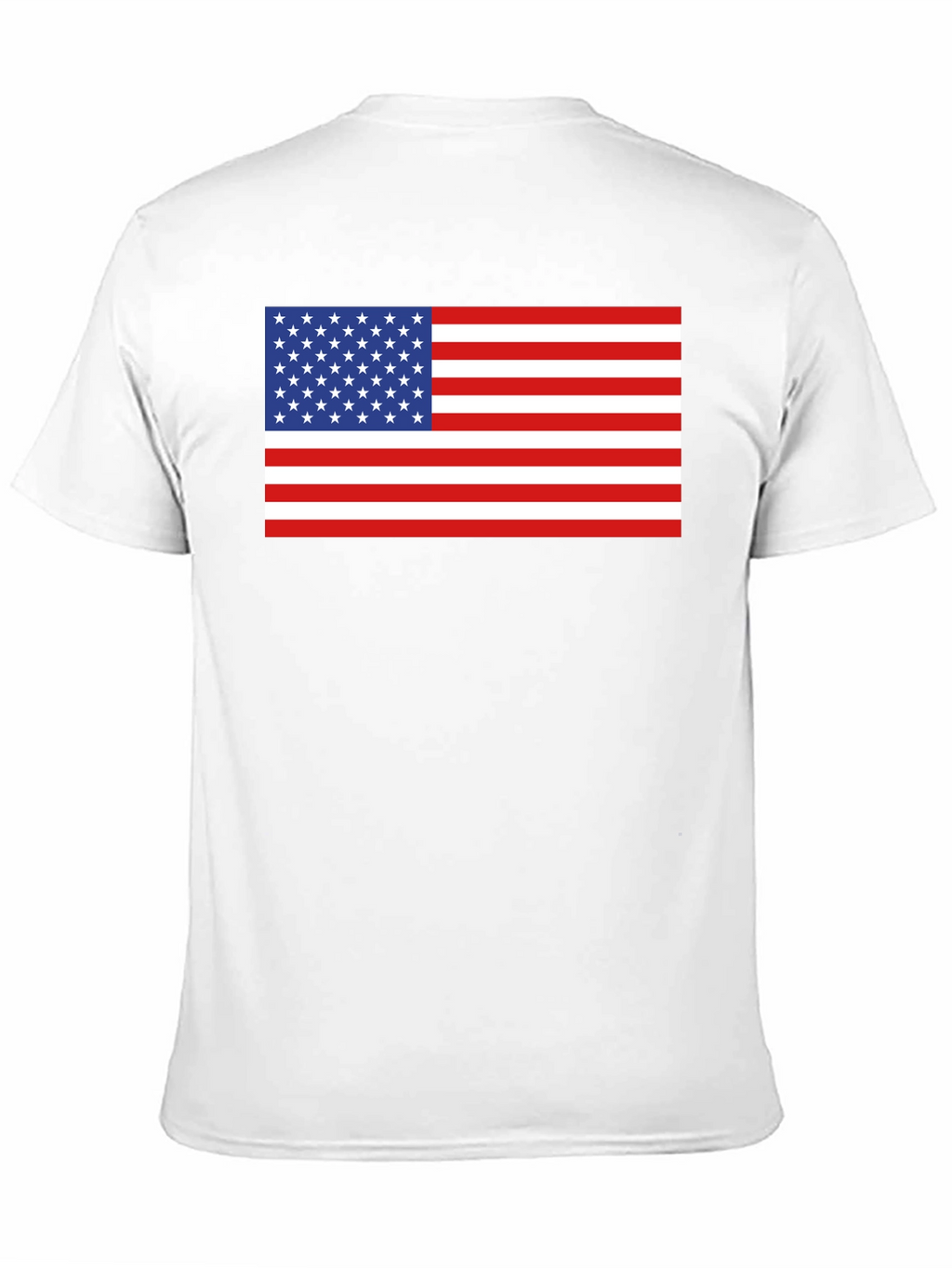 American Flag Graphic Tee - Patriotic Black T-Shirt