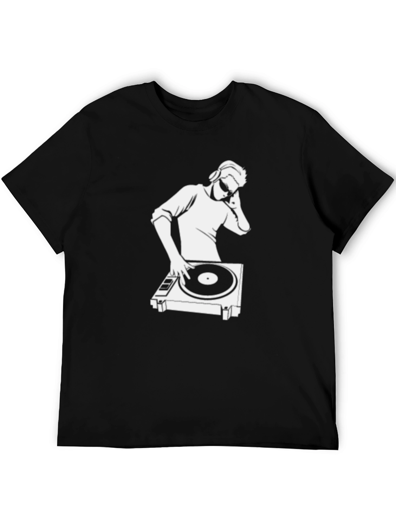 DJ Turntable Graphic Tee - Cool Music Lover T-Shirt