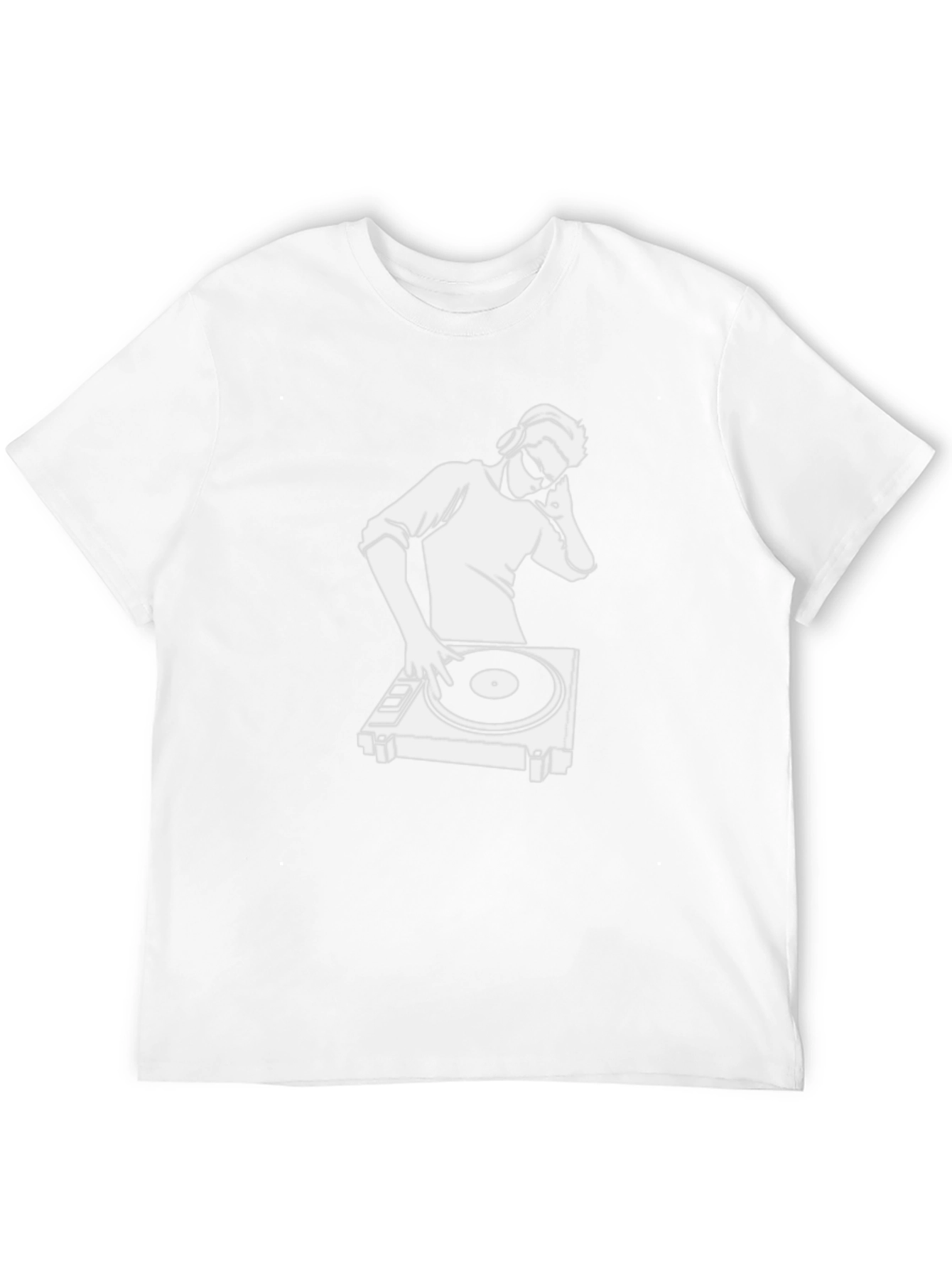 DJ Turntable Graphic Tee - Cool Music Lover T-Shirt