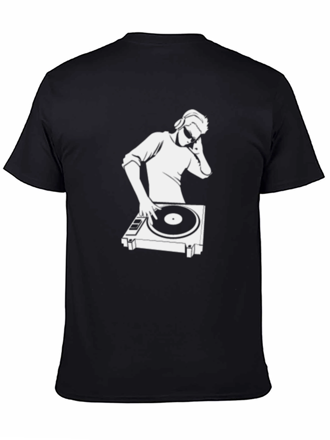 DJ Turntable Graphic Tee - Cool Music Lover T-Shirt