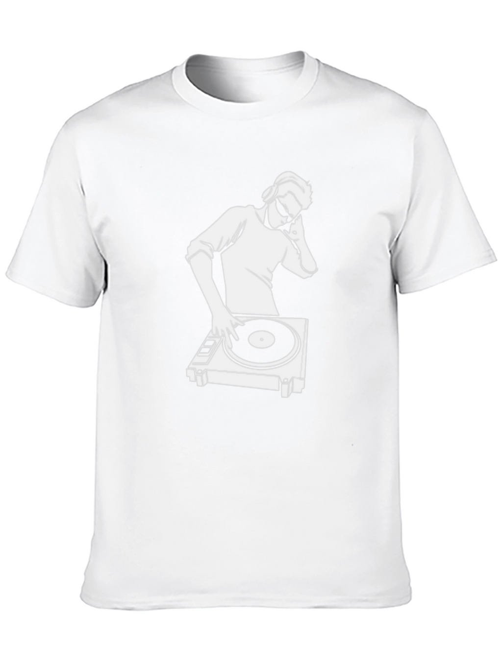 DJ Turntable Graphic Tee - Cool Music Lover T-Shirt